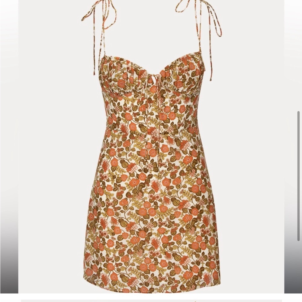 Realisation Devon Mini Silk Dress